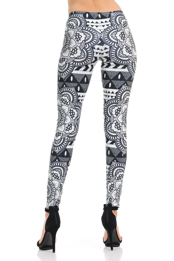 Tribal Mandala Leggings