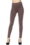 Basic Solid Leggings - 3 Inch Band