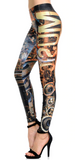 Music Steampunk Leggings