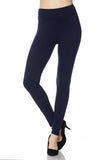 Basic Solid Leggings - 3 Inch Band