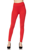 Basic Solid Leggings - 3 Inch Band